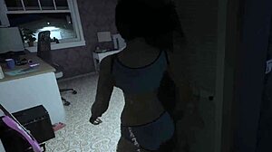 hey dude, your stepsis is secretly masturbating on dad's couch squirting everywhere while he's gone...