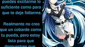 esdeath commands your cock to explode in her intense joi masturbation session