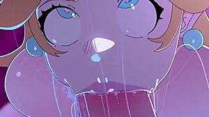 Princess Peach Swallows Super Mario Deep!