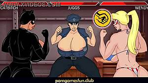 Officer Juggs' Massive Melons Bounce Wild in Hooters Police Fuck Fest!