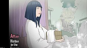 naruto catches her cheating with monster cock hidden deep in the leaves