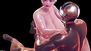 check out this big titted babe in steamy 3d animation sex