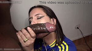 lost bet to friend now riding his monster cock cowgirl after deepthroat