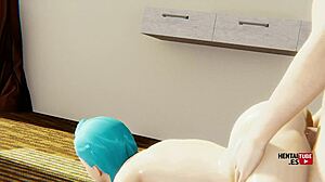 jinx takes it deep in the ass from lol arcane hentai anime game animation