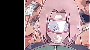 naruto gets hentai blowjob from sakura haruno in this steamy part