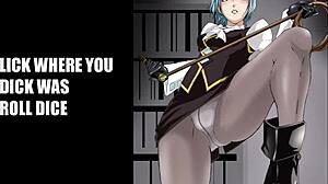 Von Karma tells you to edge hard in JOI part 1