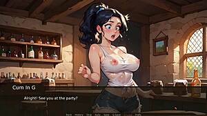 french kissing my curvy best friend before revealing my huge erect cock to step sisters at ranch