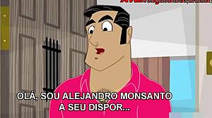 Think college boys mastering Spanish through these special anime gay hentai lessons?