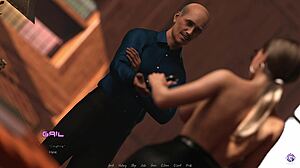 horny boss fucks curvy secretary office bukkake 3d hentai game 😩💦🏢