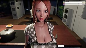 i crave that horny milf maid's big tits seduction massage from her master