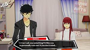 joker secretly bangs sumire yoshizawa in persona 5 hentai twist