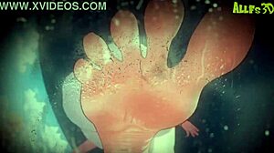 allfs3d's ultimate anime girl feet fetish compilation teases every inch