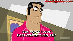 Think college boys mastering Spanish through these special anime gay hentai lessons?