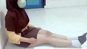 Girlfriend savors every teasing thrust in her secret backyard romp