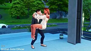 sims celebrity naughty first night home 3d hentai preview