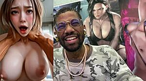 imagine this big breast asian babe's fat ass taking hardcore pov reverse cowgirl on monster cock tight pussy backshots