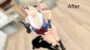 Ballbusting Hentai's Best Girl Takes Brutal Cock Punishments