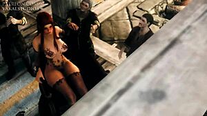 hey slut watch her dance for cash in blender 3d animation