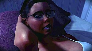 Futa3dx Fiery Busty Redhead Devours Huge Monster Cock Deepthroat Lick Pussy Fuck