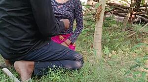 Village Girl Pounds Hard in Jungle Ranch Fuck!