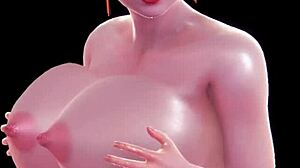 i love watching this 3d animation of big bouncy breasts jiggling endlessly