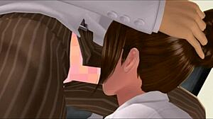 Sexy Doctor Reika Fucks Horny Patient Slut Route Illusion!