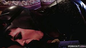 Dark Knight Xxx Parody Aiden Ashley Sucks Giovanni Francesco Monster Cock