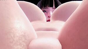 check out this 3d animation featuring massive jiggling breasts