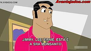 Think college boys mastering Spanish through these special anime gay hentai lessons?