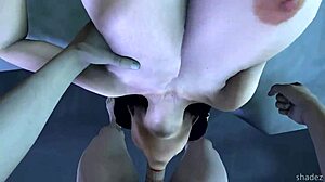 INTENSE THROATFUCK ANIMATION BLASTS DEEP