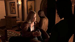 i crave grace ashcroft's wild resident evil threesome hentai animation so bad