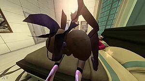 young black cock stud inserts monster deep in cheating housewife's pussy at home