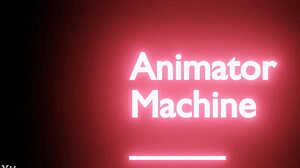 Naughty big-ass girl dances naked on crowded street in extreme BDSM animation