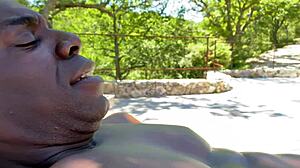 i got my ass wrecked poolside by a massive bbc pounding deep