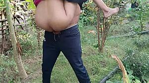 Village Girl Pounds Hard in Jungle Ranch Fuck!