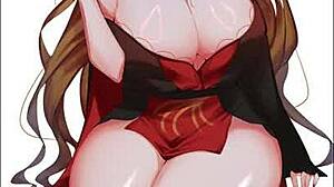 junko and clownpiece keep you jerking after cum soft femdom touhou big tits petite