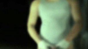 damn stroking this 18cm monster cock with latex gloves in hospital feels so sexy