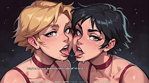 boyfriend shares me with his curvy whore best friend for bukkake creampie fun