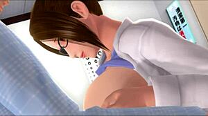 Sexy Doctor Reika Fucks Horny Patient Slut Route Illusion!