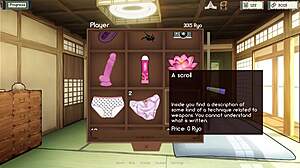 yo hinata hyuga slurps big cock outdoors in panties before public titty fuck