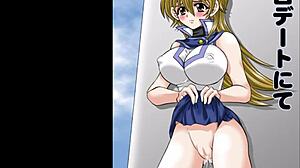 Yu-Gi-Oh Opening 1: Sexy Asian Teen Masturbation Hentai Compilation