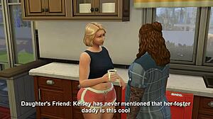 Kelsey Watches Foster Family Fuck Her Friends Holiday Taboo Orgy Part 1