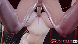 i watch nanami's wet big tits bounce in legs up missionary then cowgirl underwater creampie