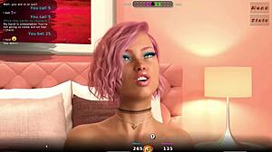 Amanda's Strip Poker Bad Luck Hentai Game Ep 1