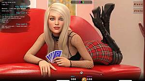 spicy strip poker ep 3 victoria boss babe strips hentai game