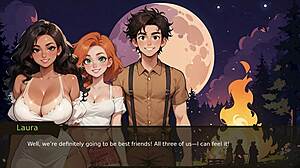 Farmer Kink Taboo Game Ep 14 Step Sisters Shock At Huge Cock Not Small Penis Ranch Fuck