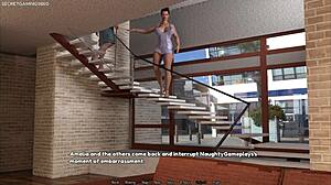 slutty housewife craves deep anal from huge cock in 3d hentai game?