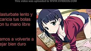 Leafa Suguha Sword Art Online Hentai JOI Español