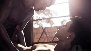 WOW! HARD ANAL with friend's HUGE COCK in wild POSES yaoi!