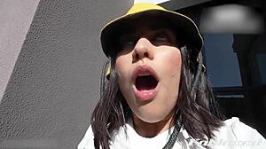 beautiful oiled brunette spreads pussy masturbates huge squirt watch the end